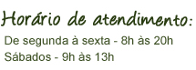 Iguape Legumes - Horário de atendimento
